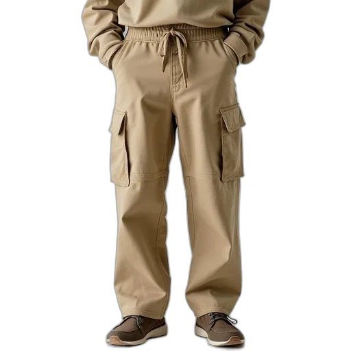 jacket, staff, earth tones, pair, beige, cargo, pants, multiple transparent PNG cut-out