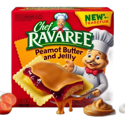 food, product, package, peanut, butter, jelly, features, chef transparent PNG cut-out