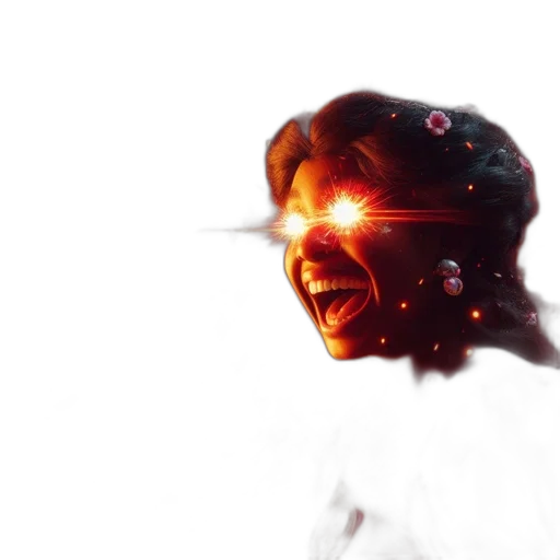 robot, face, mask, creature, 3d render, concept art, cyberpunk, photorealistic transparent PNG cut-out