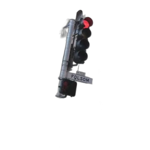 weapon, staff, car, robot, 3d render, street, sign, folsom transparent PNG cut-out