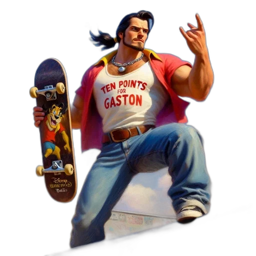 concept art, 3d render, comic book art, pixel art, muscular, man, dark, hair transparent PNG cut-out