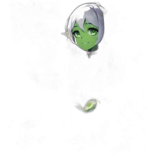 mask, staff, face, creature, concept art, fantasy art, pixel art, anime transparent PNG cut-out