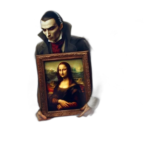 face, weapon, jacket, fantasy art, oil painting, concept art, pixel art, dusk transparent PNG cut-out