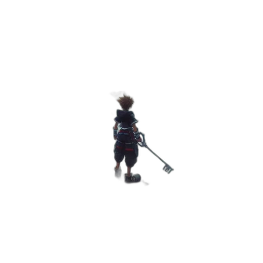 staff, robot, sword, weapon, 3d render, pixel art, concept art, cyberpunk transparent PNG cut-out