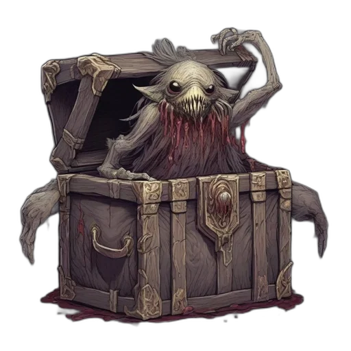 creature, staff, concept art, fantasy art, decaying, menacing, emerges, ornate transparent PNG cut-out