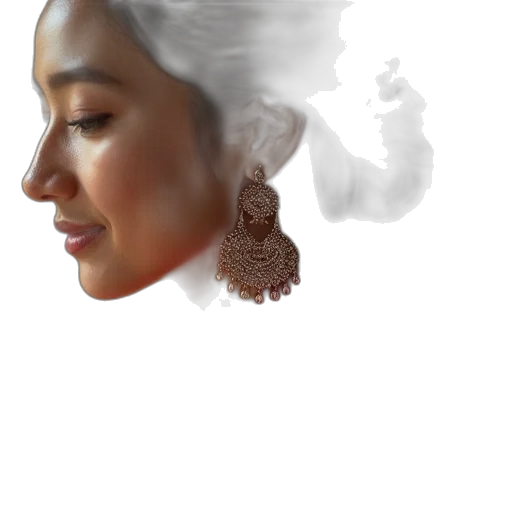 jewelry, crown, face, hair transparent PNG cut-out