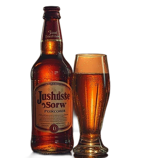 bottle, photorealistic, 3d render, poster transparent PNG cut-out
