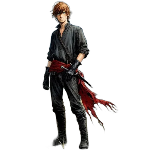 weapon, staff, sword, concept art, fantasy art, pixel art, 3d render, red transparent PNG cut-out