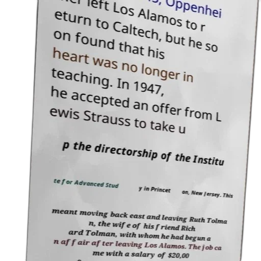 poster, text, about, oppenheimer, leaving, los, alamos, return transparent PNG cut-out
