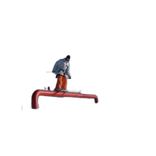staff, furniture, robot, 3d render transparent PNG cut-out