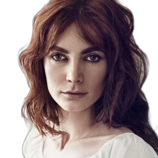 face, dress, hair, jacket, photorealistic, cartoon, woman, auburn transparent PNG cut-out