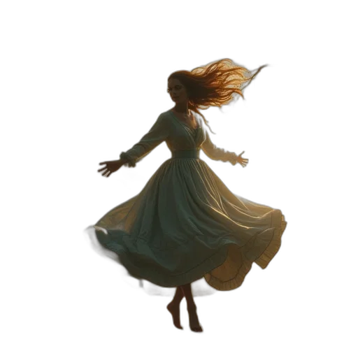 dress, hair, creature, face, concept art, fantasy art, photorealistic, pixel art transparent PNG cut-out