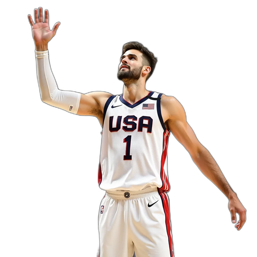 male, basketball, player, wearing, white, jersey, number, word transparent PNG cut-out
