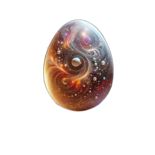 jewelry, fantasy art, 3d render, photorealistic, concept art, outer space, cosmic, scene transparent PNG cut-out