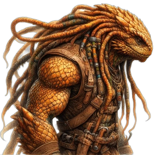 dragon, creature, hair, animal, concept art, fantasy art, photorealistic, 3d render transparent PNG cut-out