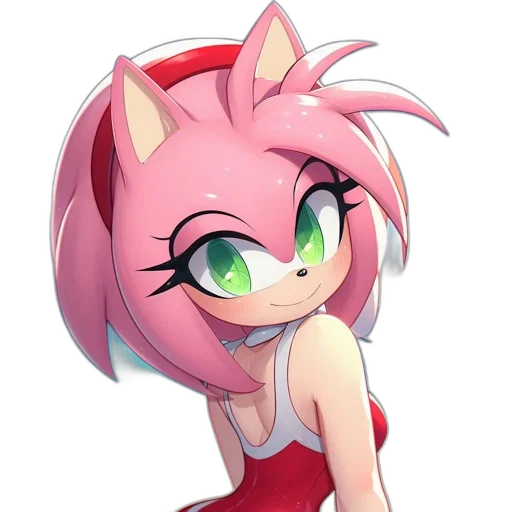 staff, creature, animal, anime, pixel art, cartoon, concept art, red transparent PNG cut-out