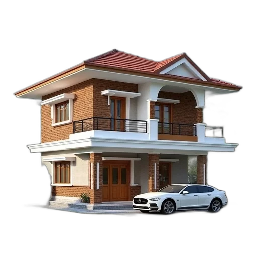 building, furniture, 3d render, photorealistic transparent PNG cut-out