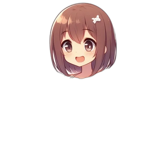 face, creature, hair, staff, pixel art, anime, cartoon, watercolor transparent PNG cut-out