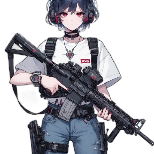 weapon, staff, animal, jacket transparent PNG cut-out