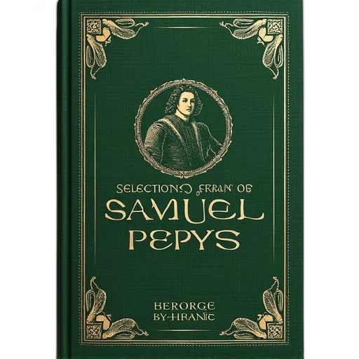 fire, cover, book, selections, diary, samuel, pepys, portrait transparent PNG cut-out