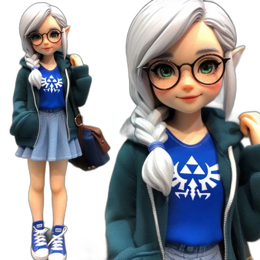 jacket, 3d render, concept art, cartoon, anime, blue, monochrome, elaborately transparent PNG cut-out