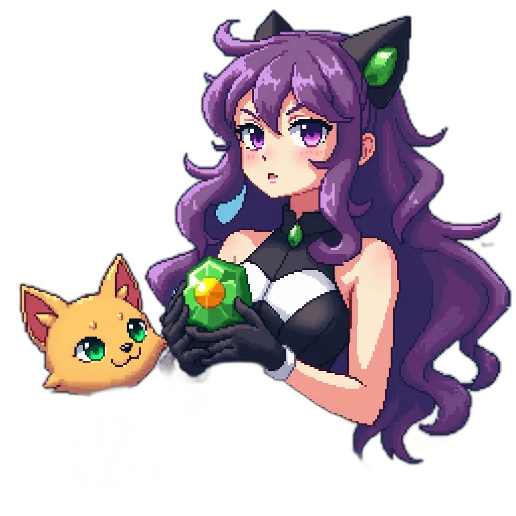 staff, weapon, food, creature, pixel art, anime, fantasy art, concept art transparent PNG cut-out