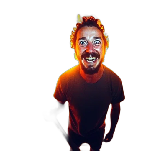 mask, face, staff, creature, concept art, cartoon, pixel art, comic book art transparent PNG cut-out