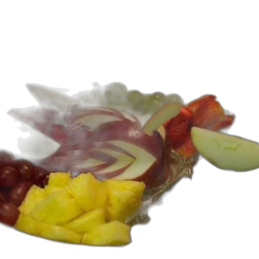 food, crown, hat, dragon, 3d render, photorealistic, fruit, platter transparent PNG cut-out