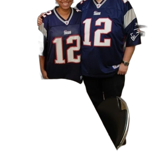 jacket, couple, wearing, new, england, patriots, jerseys, stand transparent PNG cut-out