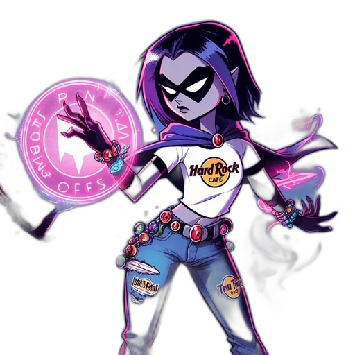 concept art, comic book art, cartoon, cyberpunk, animated, figure, wearing, hard transparent PNG cut-out