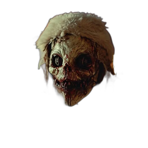 mask, face, creature, staff, concept art, 3d render, pixel art, photorealistic transparent PNG cut-out