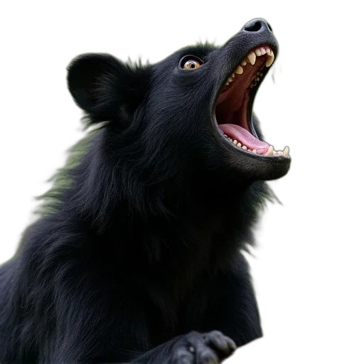 animal, creature, staff, face transparent PNG cut-out
