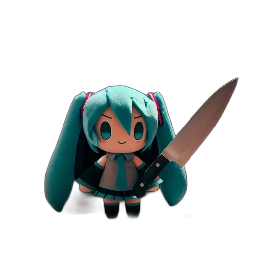 weapon, sword, staff, creature, 3d render, anime, vaporwave, concept art transparent PNG cut-out