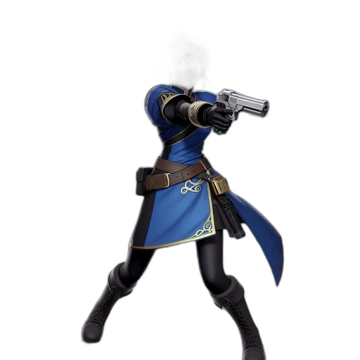 weapon, staff, sword, jacket, concept art, 3d render, fantasy art, pixel art transparent PNG cut-out