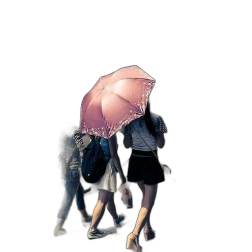 umbrella, jacket, hat, dress, concept art, photorealistic, watercolor, pixel art transparent PNG cut-out