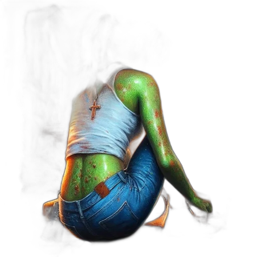 creature, dress, dragon, concept art, watercolor, photorealistic, fantasy art, outer space transparent PNG cut-out