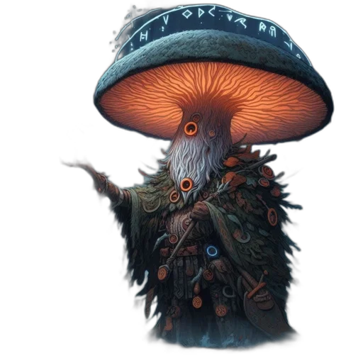hat, creature, staff, dragon, concept art, fantasy art, pixel art, watercolor transparent PNG cut-out