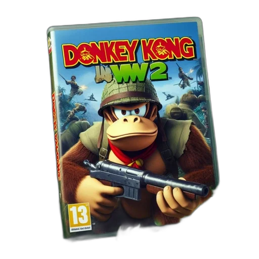 weapon, concept art, 3d render, video, game, case, featuring, donkey transparent PNG cut-out