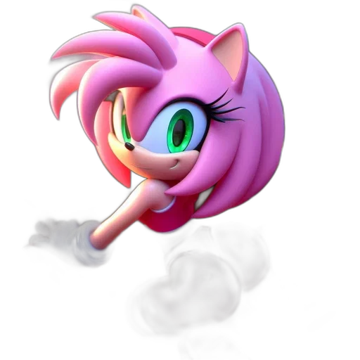 staff, creature, weapon, animal, 3d render, concept art, vaporwave, pixel art transparent PNG cut-out
