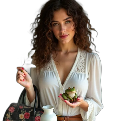jewelry, dress, food, bottle, photorealistic, oil painting, concept art, beach transparent PNG cut-out