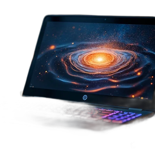 3d render, concept art, cyberpunk, outer space transparent PNG cut-out