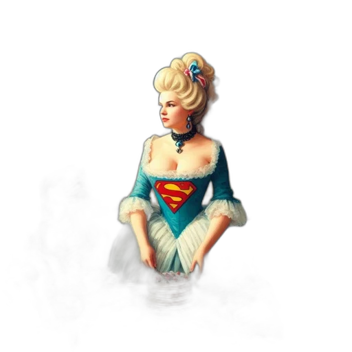dress, crown, jewelry, staff, concept art, pixel art, fantasy art, comic book art transparent PNG cut-out