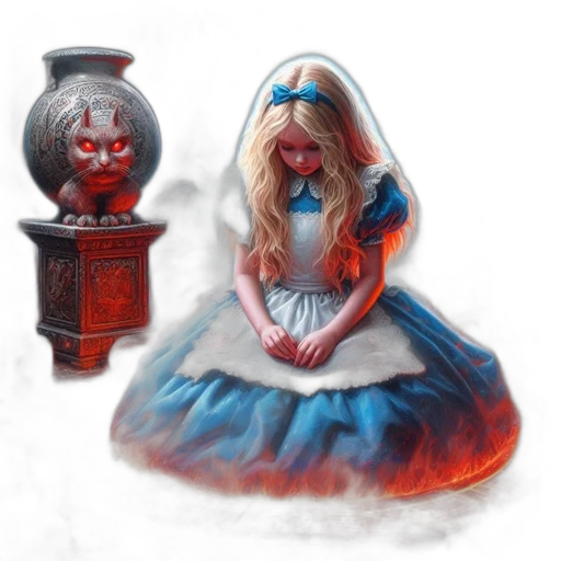 dress, mask, bottle, crown transparent PNG cut-out