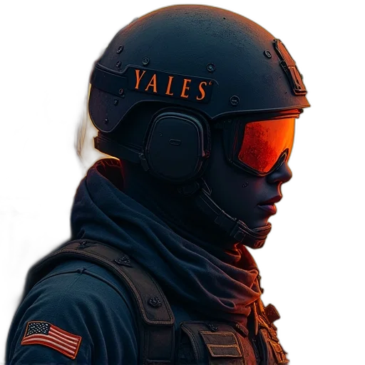 jacket, mask, face, staff transparent PNG cut-out