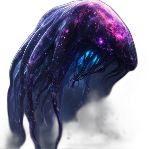 creature, hair, mask, animal, concept art, 3d render, fantasy art, vaporwave transparent PNG cut-out
