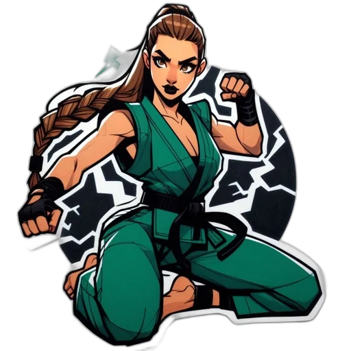 staff, weapon, comic book art, pixel art, concept art, anime, green, animated transparent PNG cut-out