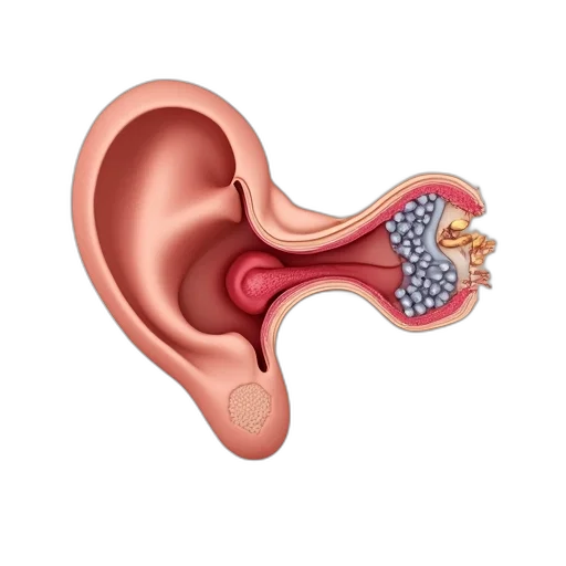 illustration, ear, diseases, symptoms transparent PNG cut-out