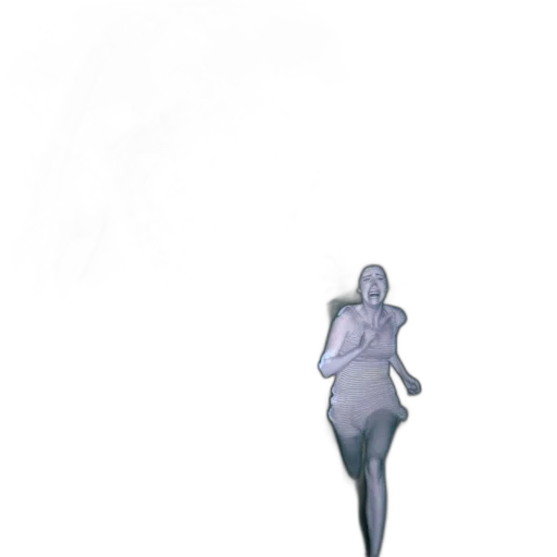 dress, staff, creature, robot transparent PNG cut-out