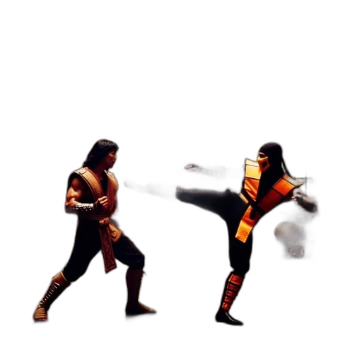 weapon, pixel art, concept art, 3d render, comic book art, fire, ornate, asian-inspired transparent PNG cut-out