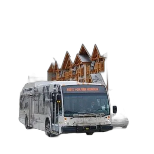 building, car, 3d render, concept art, photorealistic, city street, modern, bus transparent PNG cut-out